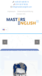 Mobile Screenshot of masters-english.com